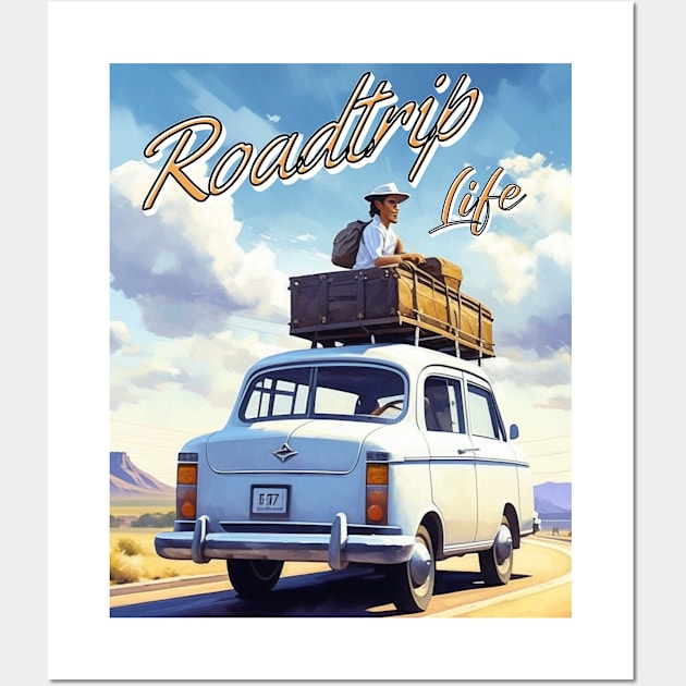 Roadtrip Life Wall Art by JSnipe